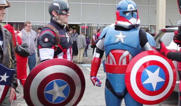 captain america cosplay costume