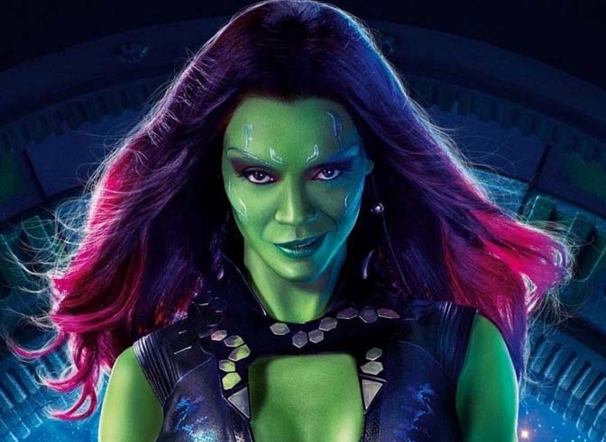 Gamora in Guardians of the Galaxy
