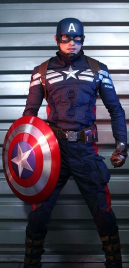 captain america cosplay