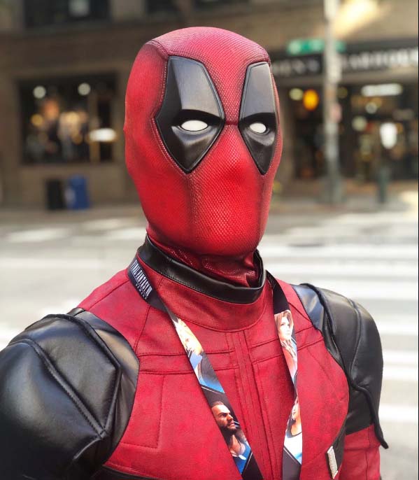 deadpool costume movie replica