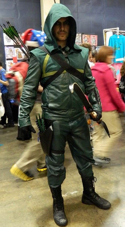 green arrow cosplay by fans